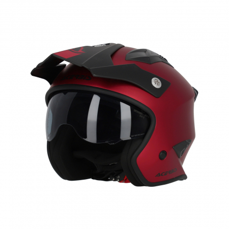 Casca Scooter, Acerbis, JET ARIA, Rosu [1]
