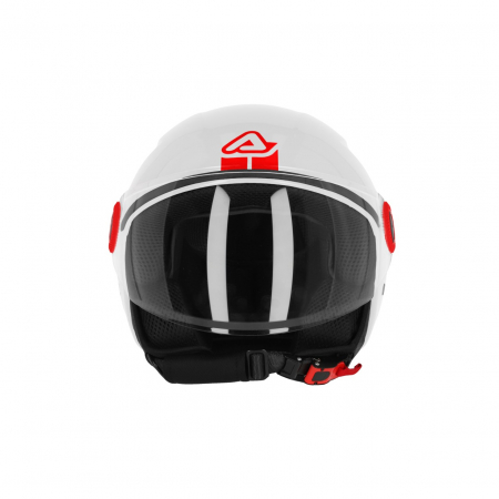 Casti Strada - Casca Scooter, Acerbis, JET BREZZA, Alb