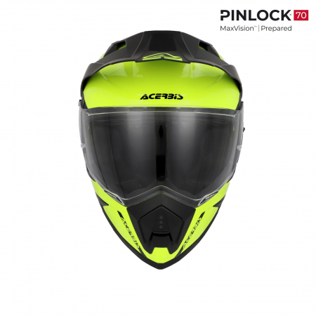 Casca Touring, Acerbis, ASSAULT, Verde | Fluo [3]
