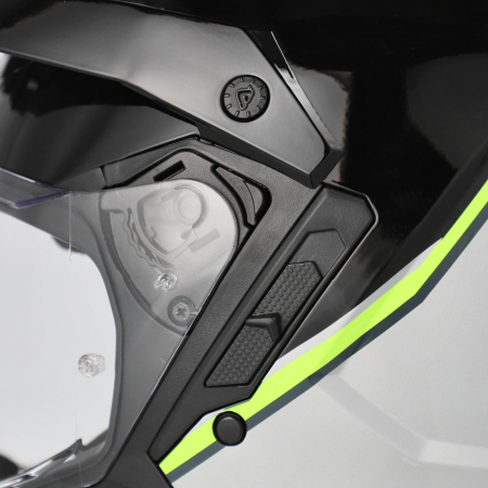 Casca Touring, Acerbis, ASSAULT GRAPHIC, Negru [8]