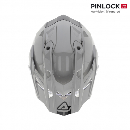 Casca Touring, Acerbis, ATTACK HELMET, Gri [4]