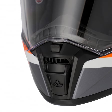 Casca Touring, Acerbis, ATTACK HELMET, Portocaliu [9]