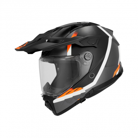 Casti Dual / Touring - Casca Touring, Acerbis, ATTACK HELMET, Portocaliu