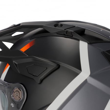 Casca Touring, Acerbis, ATTACK HELMET, Portocaliu [7]
