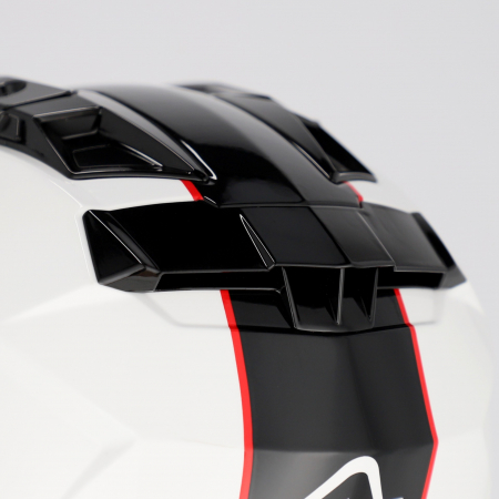 Casca Touring, Acerbis, ATTACK HELMET, Alb|Negru [6]