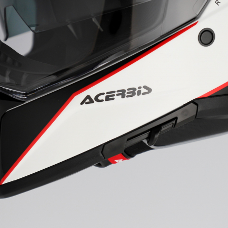 Casca Touring, Acerbis, ATTACK HELMET, Alb|Negru [7]