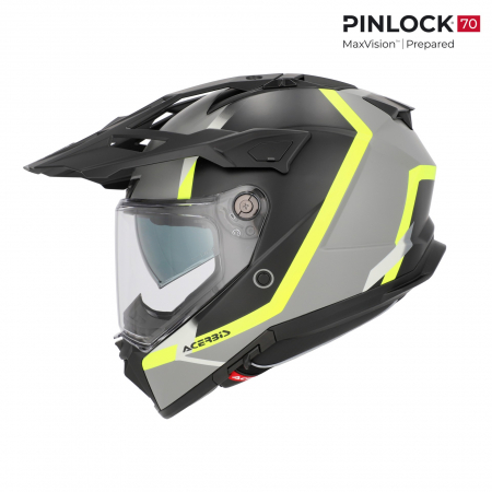 Casca Touring, Acerbis, ATTACK HELMET, Verde [2]