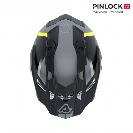 Casca Touring, Acerbis, ATTACK HELMET, Verde [4]
