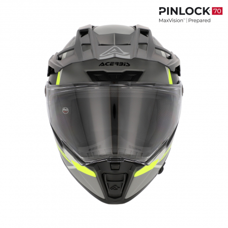 Casca Touring, Acerbis, ATTACK HELMET, Verde [3]