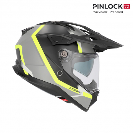 Casca Touring, Acerbis, ATTACK HELMET, Verde [1]