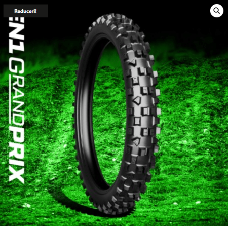 Fata - Cauciuc Plews Tyres 90 | 100-21 En1 Enduro Grand Prix