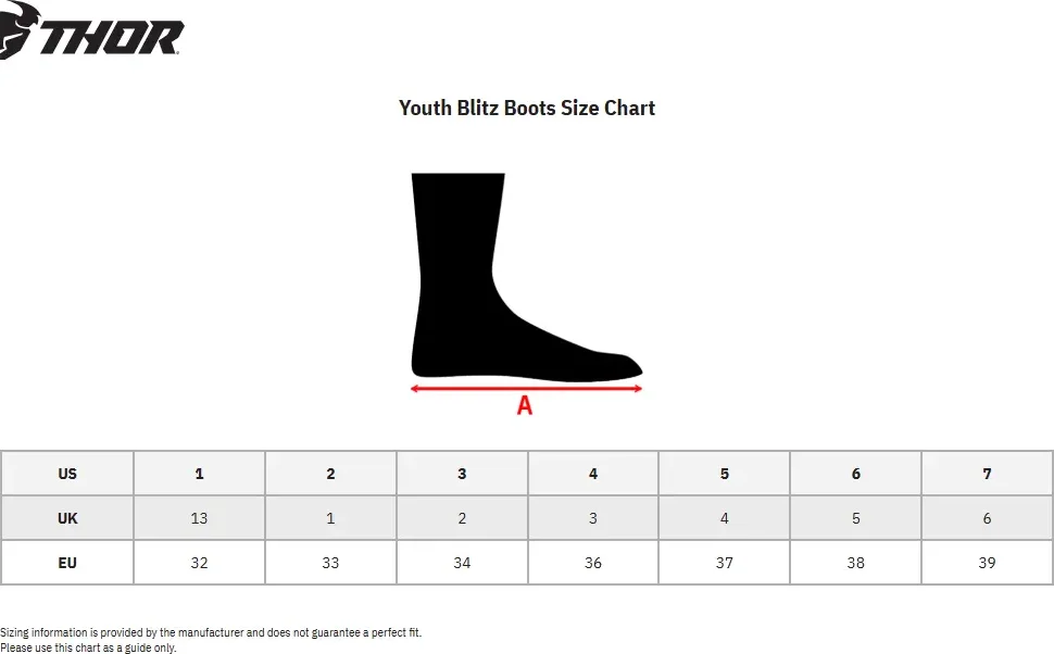 Cizme Copii Moto, Thor, Blitz Xr ,Albastru [3]