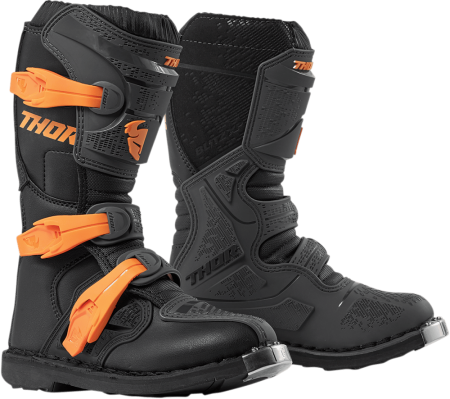 Cizme - Cizme Moto Copii, Thor, Blitz Xp Charcoal |