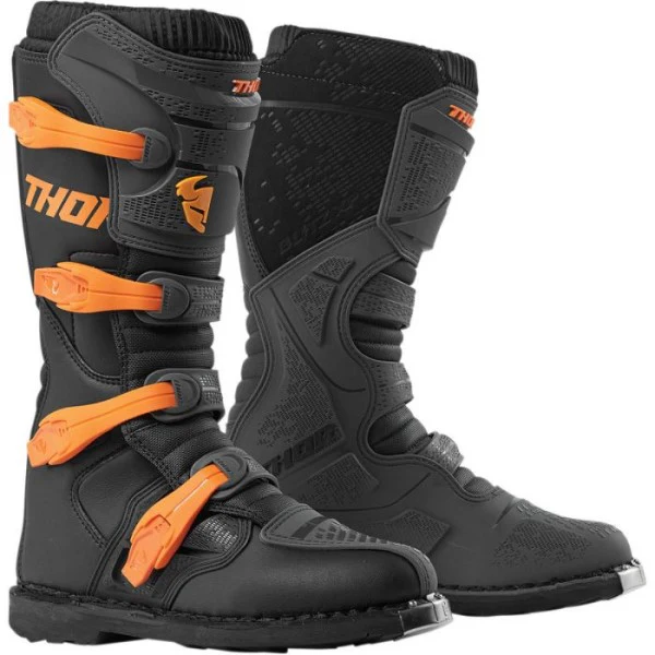 Cizme Enduro - Cizme Moto, Thor, Blitz Xr, Negru-Orange