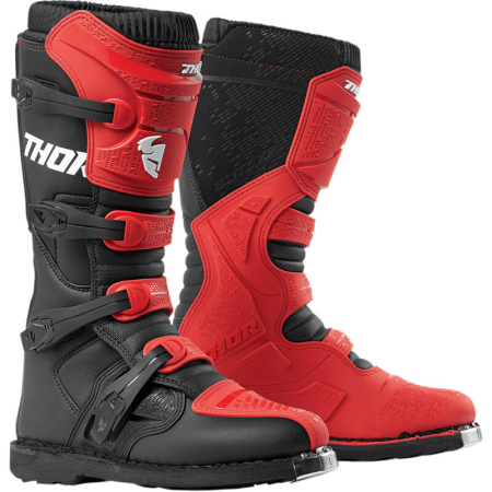 Cizme Enduro - Cizme Moto, Thor Blitz, Rosu, numar 40.5