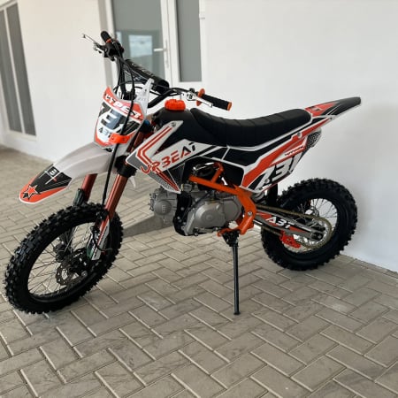 Cross 125cc Upbeat Vyper 17/14 benzina 4T ponire electrica portocaliu/negru [3]
