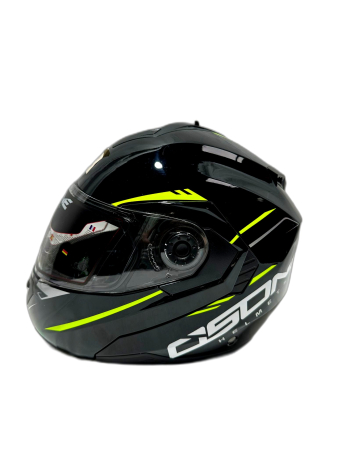 CSTONE 3662775353155 Casca Motocicleta Flip-Up Gri S [3]