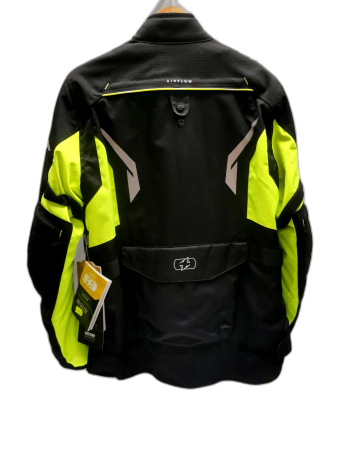 Geaca - Geci textil OXFORD - geaca textil QUEBEC BLACK/FLUO M Green M