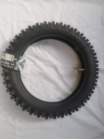 Spate - GFR 14080181 Anvelopa Motocicleta Spate Noroi120/90-18 Negru