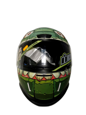 Casti Integrale - ICONAIRFORM 0101-1473 Casca Touring Carbon Green Marime M