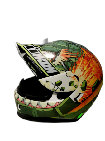 ICONAIRFORM 0101-1473 Casca Touring Carbon Green Marime M [2]