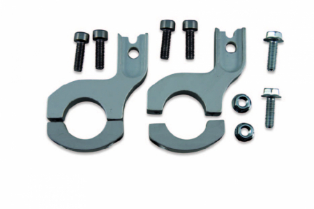 Accesorii / Prinderi - Kit Prinderi Mijloc ghidon Handguad Universale AcerbisAluminiu