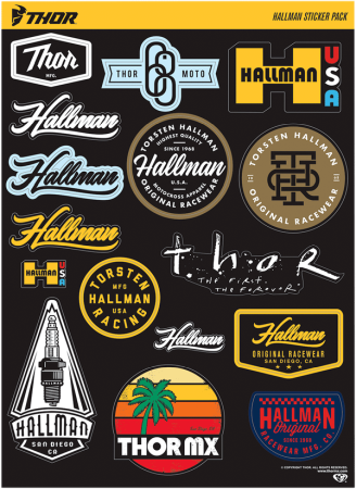 Format A3 Individuale - Kit Stickere, Thor, Hallman Decal