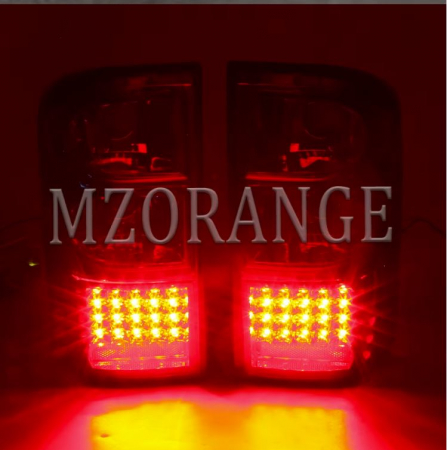 Set Lampa Stopuri Auto Cu Led Spate Pentru Nissan Patrol Y61 Pana La 2005, Rosu | Clar [3]
