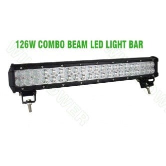 4x4 Auto - Led Bar Drept 56cm - 22" 128w 3d Bara Led 12v-24v Ledbar