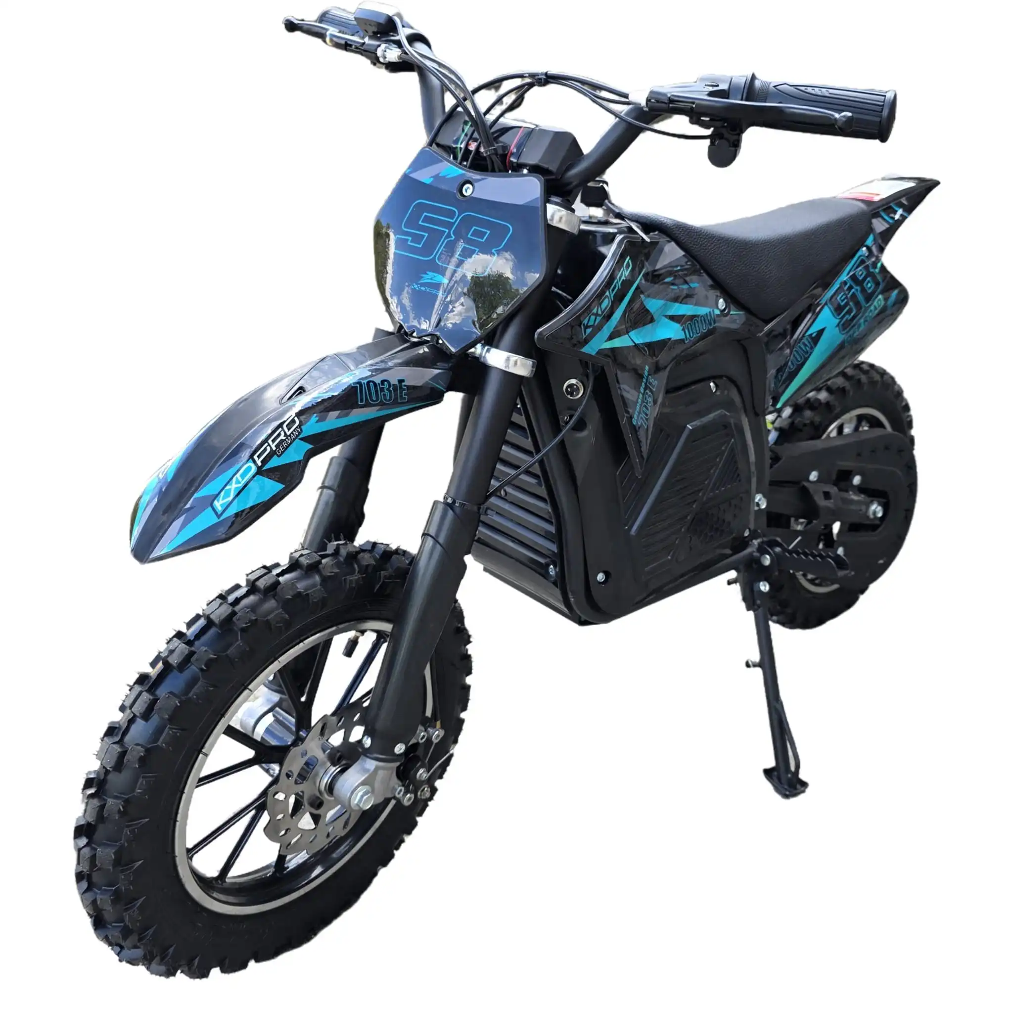 Mini-Cross DirtBike PitBike Enduro 1000W 36V Electric Roti 10 inch KXD Alfarad  703E [4]
