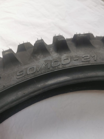 Mitas  enduro Medium 1 dunga galbena Fata 90/100-21 [1]