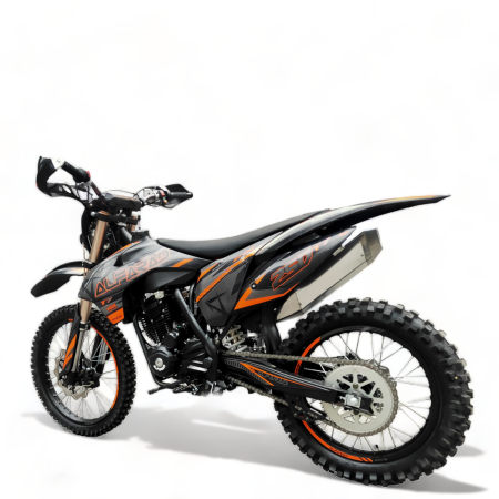 Moto Adulti - Motocicleta Alfarad T7, Roti 21/18, 250ccm 4Timpi, Enduro,