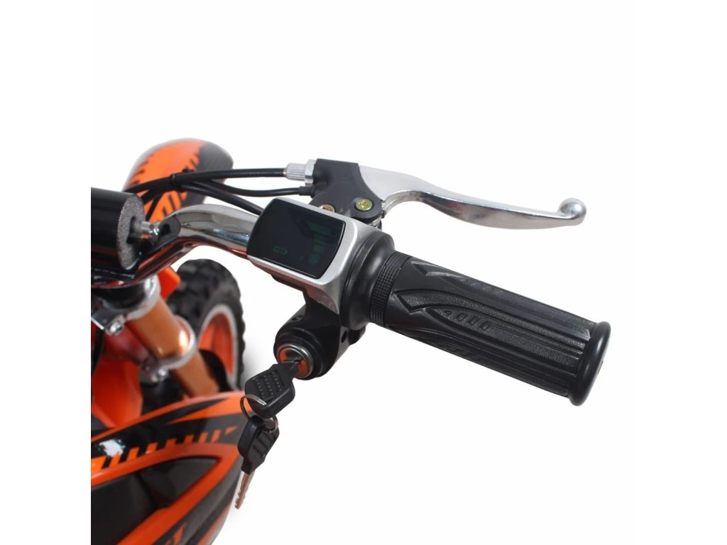 Motocicleta copii electrica MiniRocket VIPER 1000W roti 10/10"- Verde [2]
