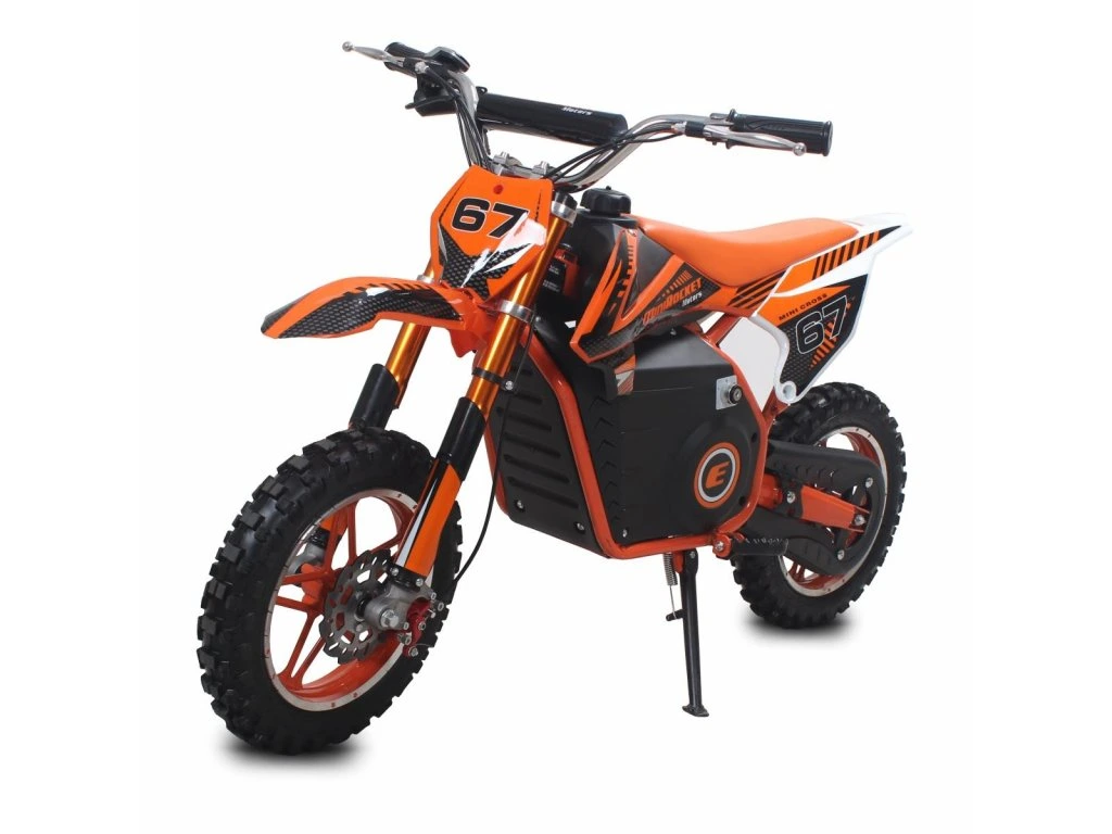 Motocicleta copii electrica MiniRocket VIPER 1000W roti 10/10"- Verde [7]