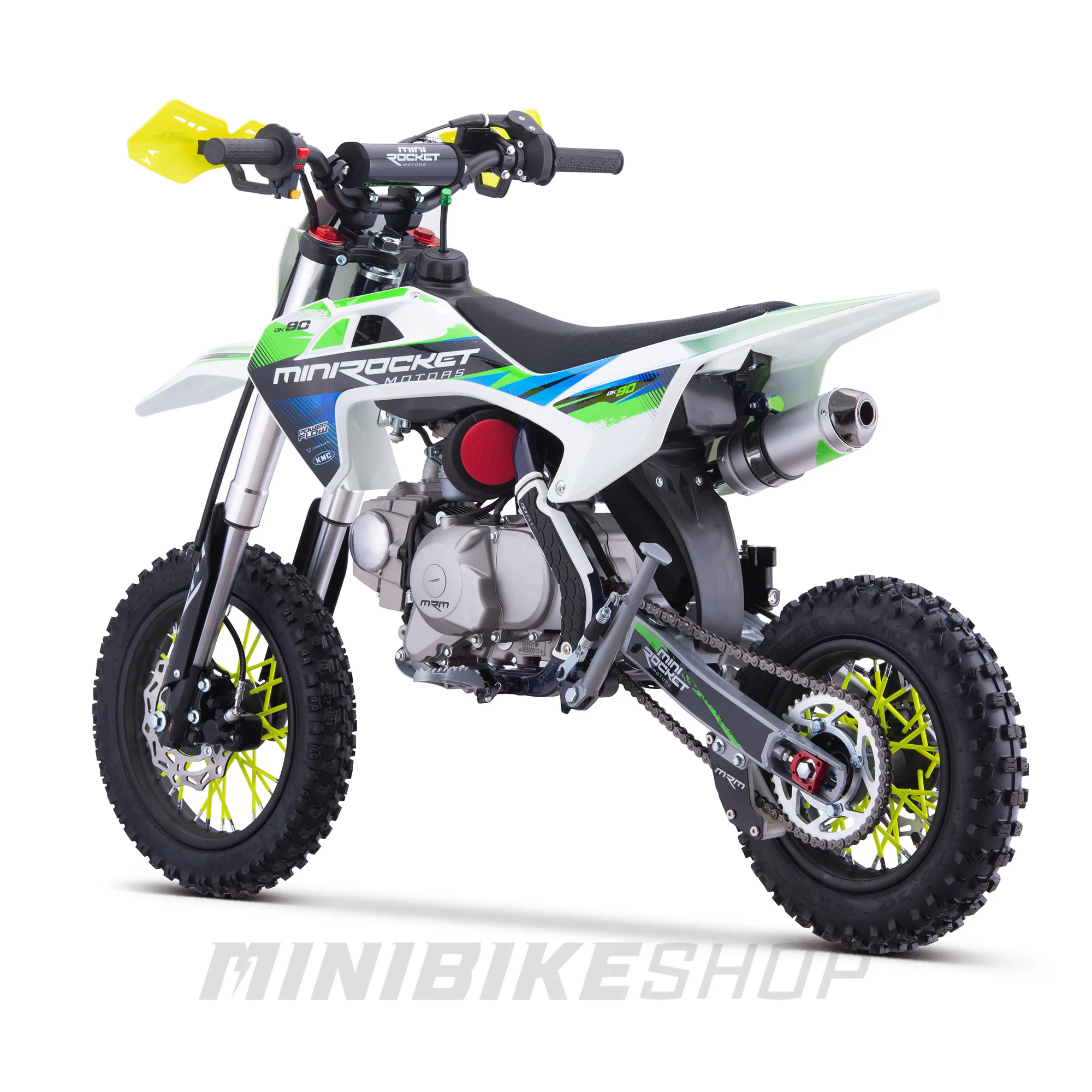 Motocicleta cross 125cc MiniRocket Dorado DK90 roti 12/10 Automata pornire la Buton. [6]