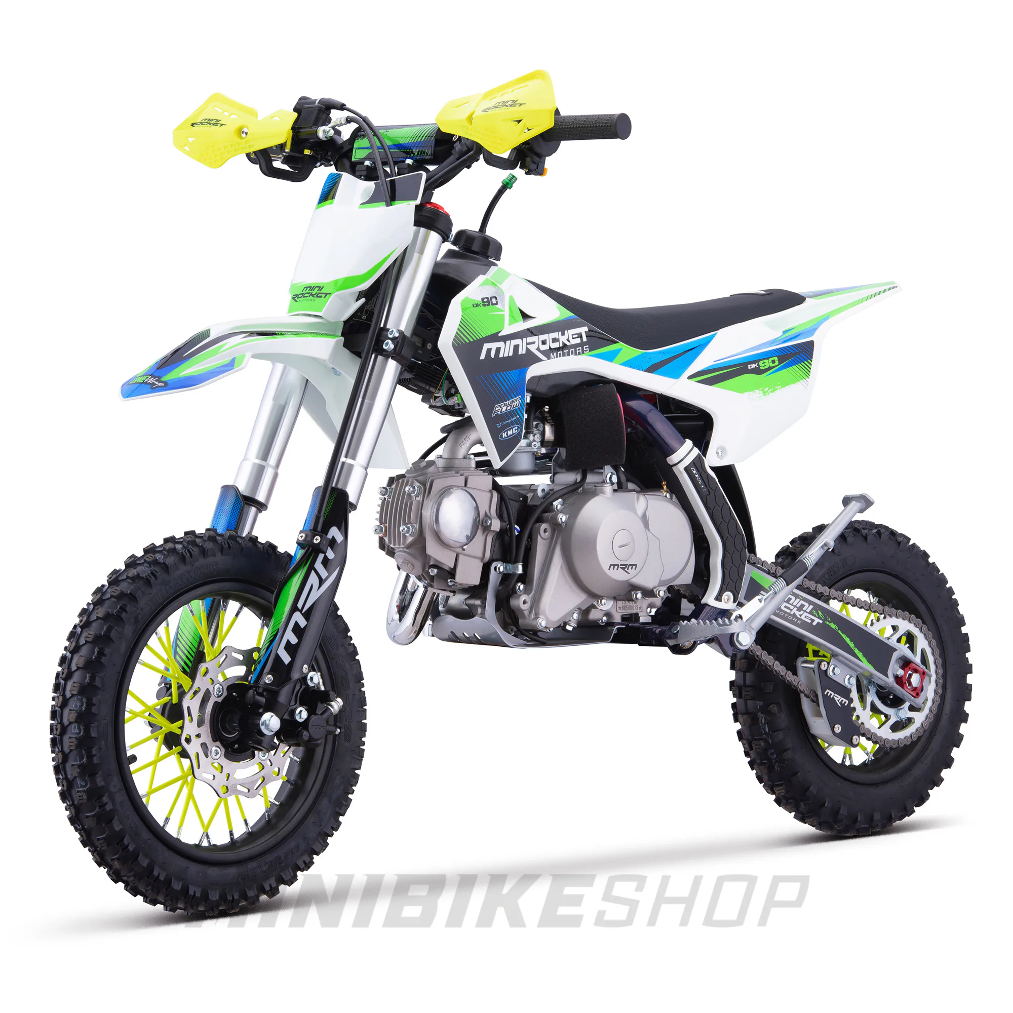 Motociclete - Motocicleta cross 125cc MiniRocket Dorado DK90 roti 12/10 Automata pornire la Buton.