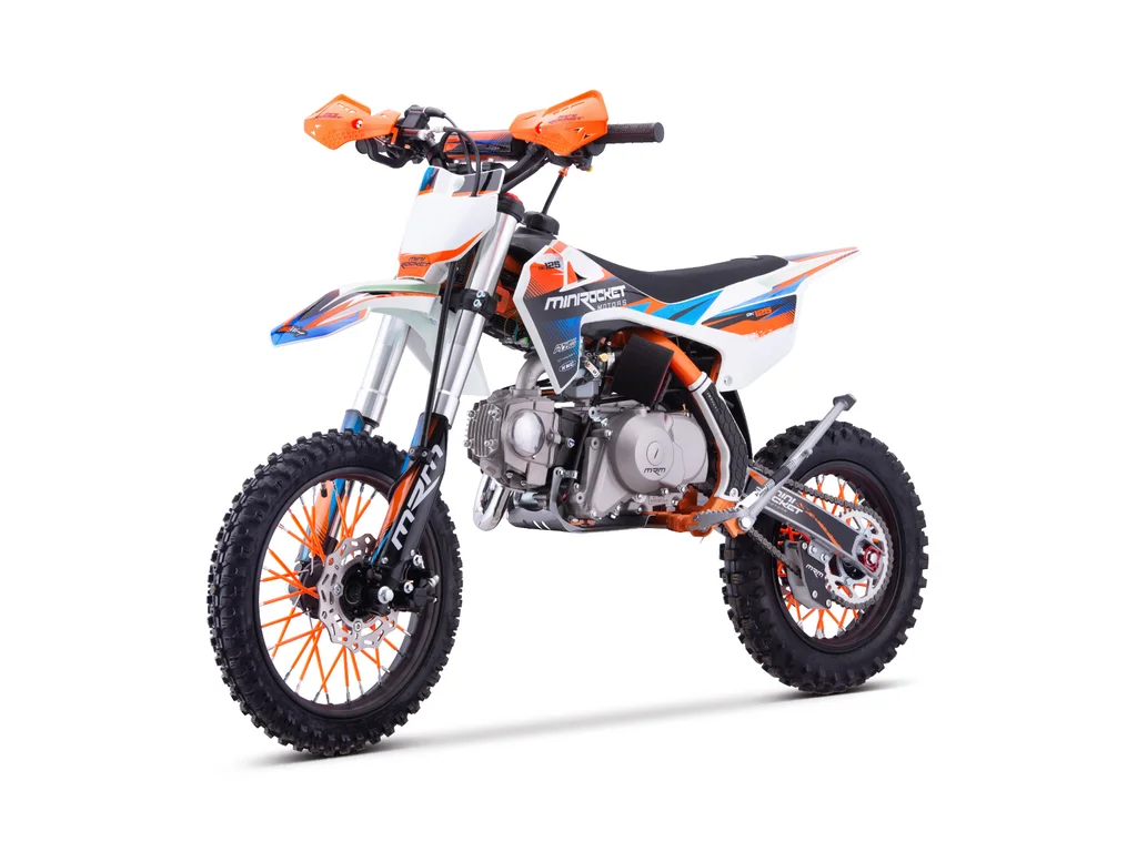 Motociclete - Motocicleta cross Minirocket DK125cm3 14"/12"  Manual Portocaliu