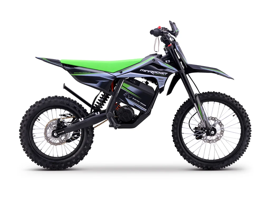 Motocicleta electrica Surron MiniRocket eBeast 8000W 19"/16" 8000W 35 Ah Li-Ion verde [1]
