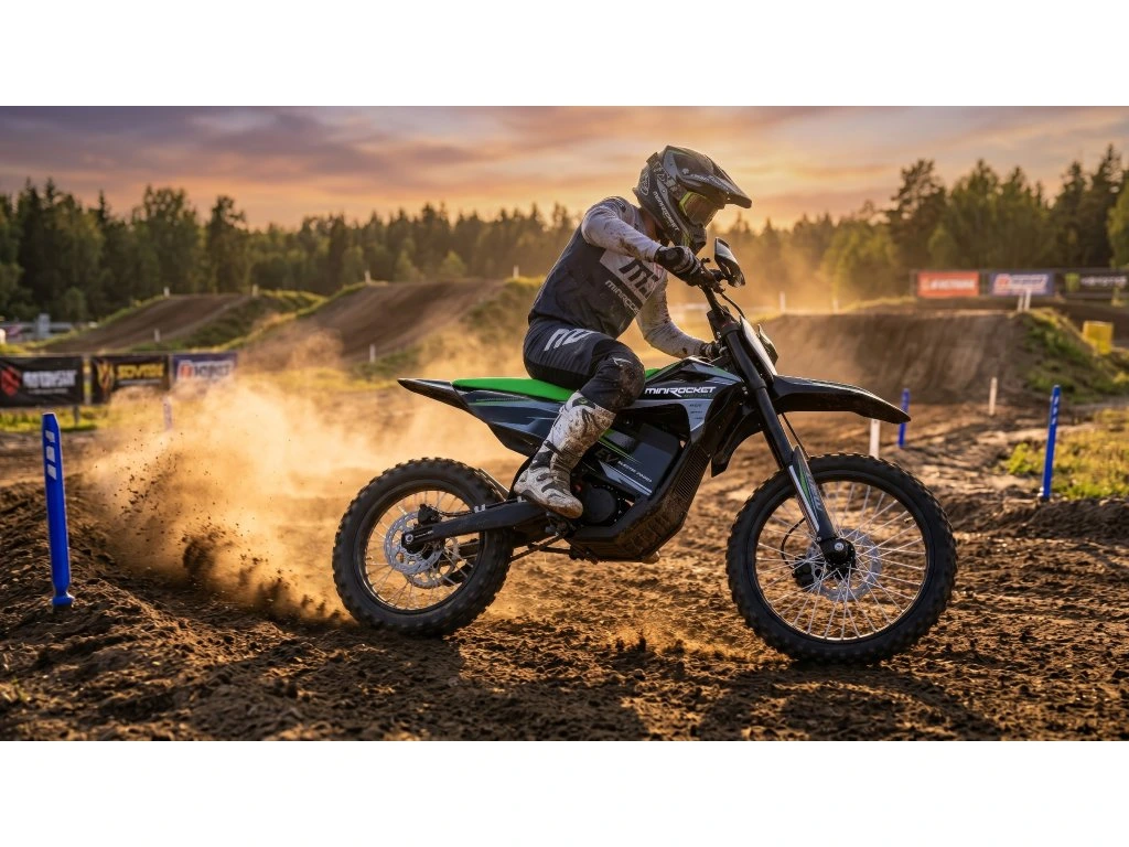Motocicleta electrica Surron MiniRocket eBeast 8000W 19"/16" 8000W 35 Ah Li-Ion Negru [8]