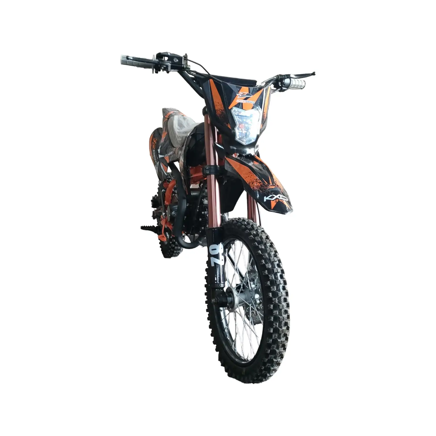 Motocicleta, KXD, 609 125cc E+K Roti 17" 14" 4T Pornire La Buton, [2]