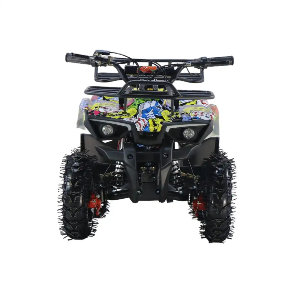 Motocicleta, KXD, Mini M8E Atv Electric 1000w 36v Roti 6" Galben [2]