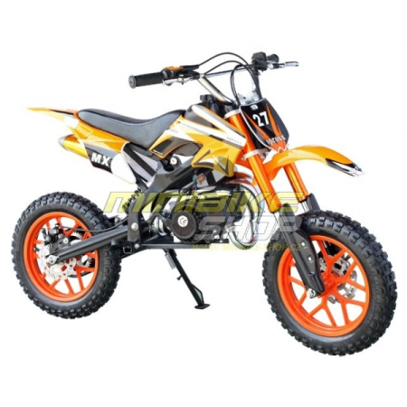 Motocicleta, Minicross Apollo portocaliu 10 | 10" 49cc 2Timp Pornire La Sfoara [3]