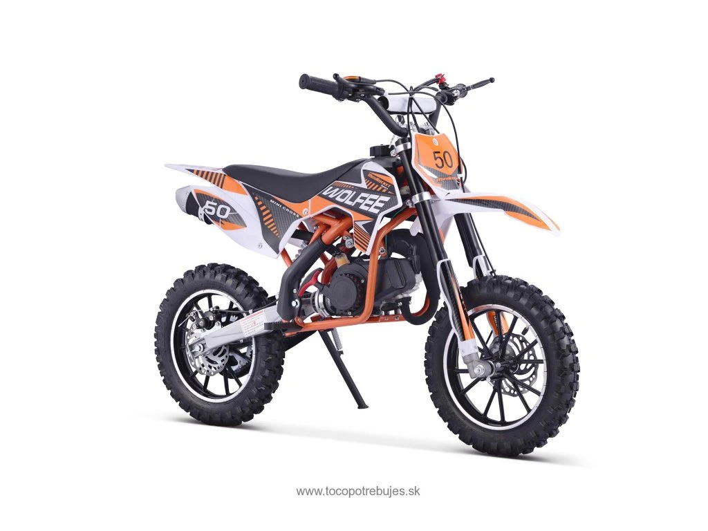 Motociclete - Motocicleta, Minicross Apollo portocaliu 10 | 10" 49cc 2Timp Pornire La Sfoara