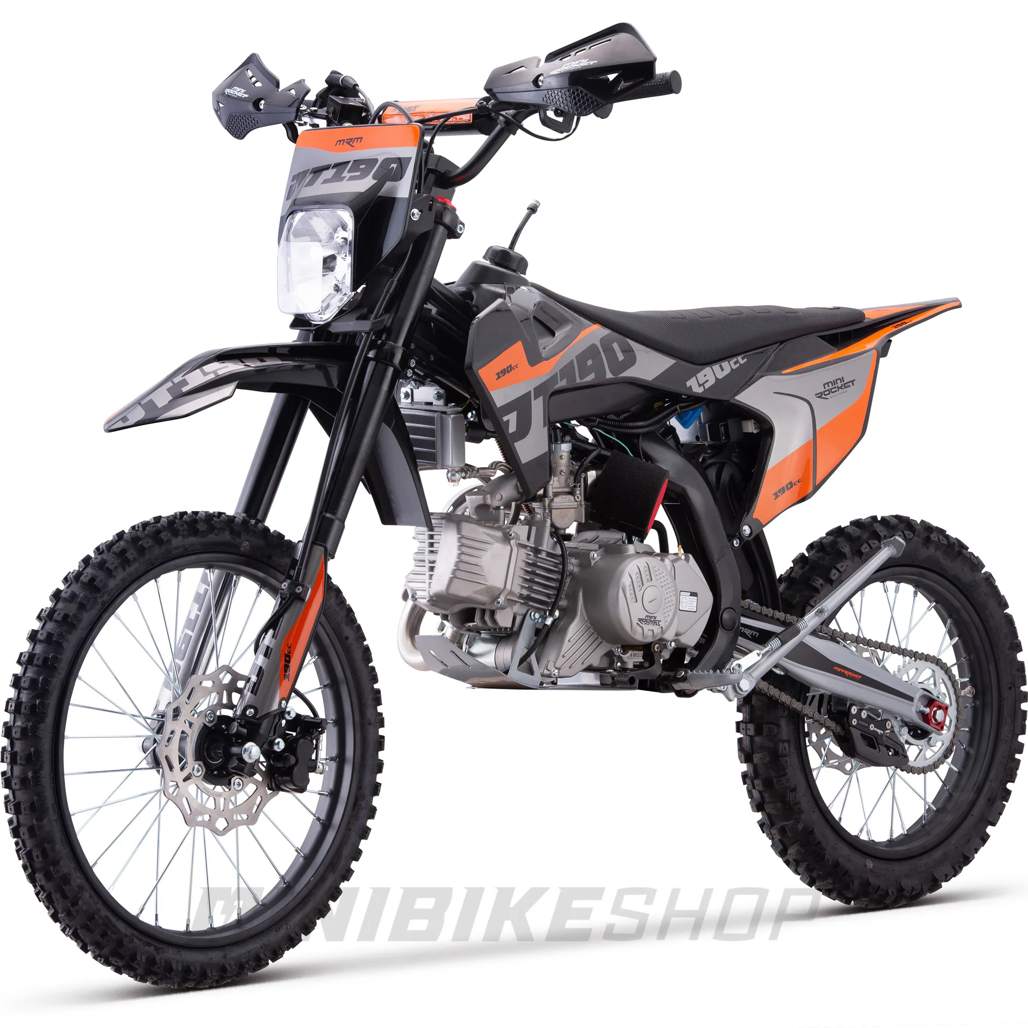 Motociclete - Motocicleta MiniRocket Dorado DT200 200cm3 roti  19"/16" pornire Buton-  - Portocaliu
