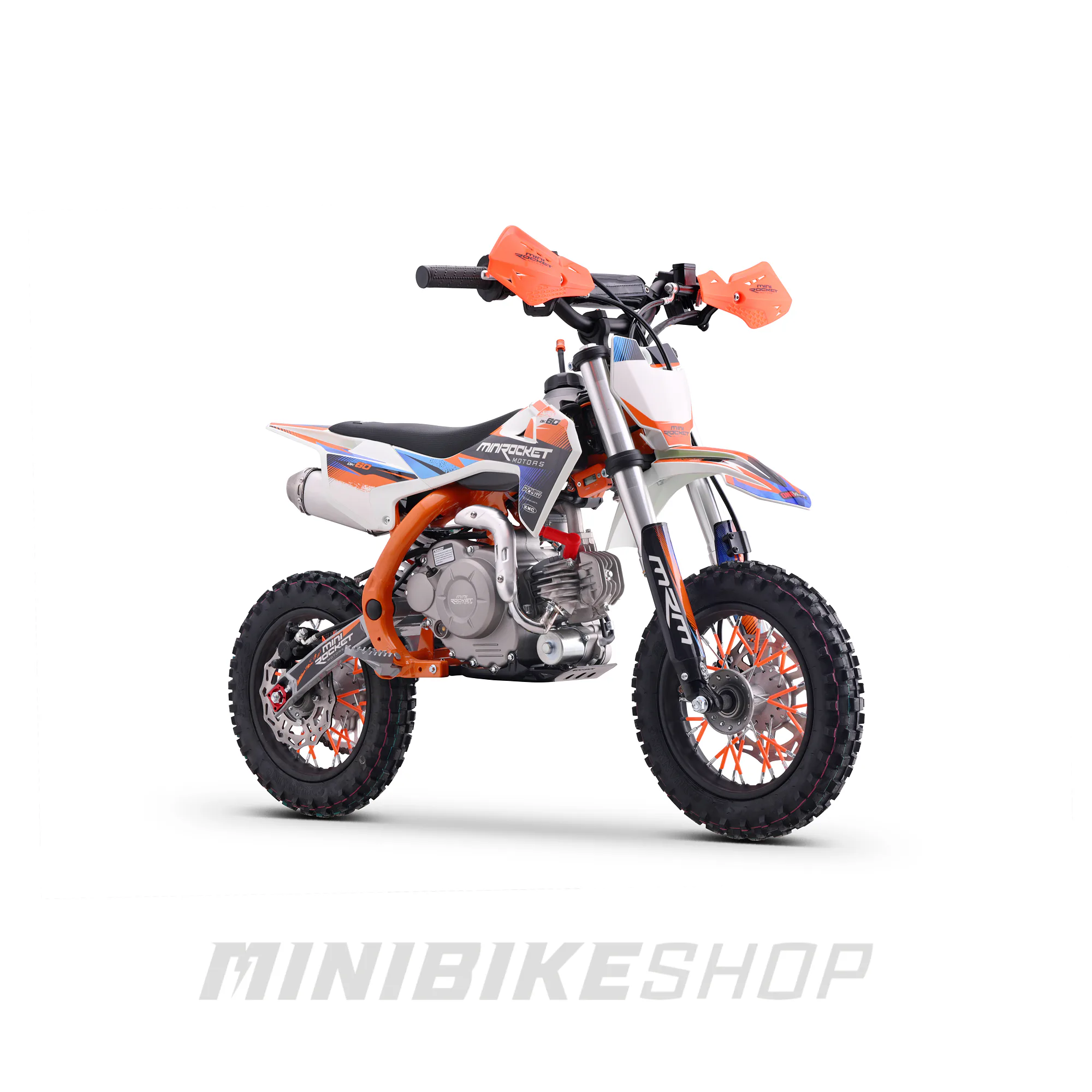 Motocicleta MiniRocket MiniPit DK60 110cm3  roti 10"/10" pornire Buton Portocaliu [4]
