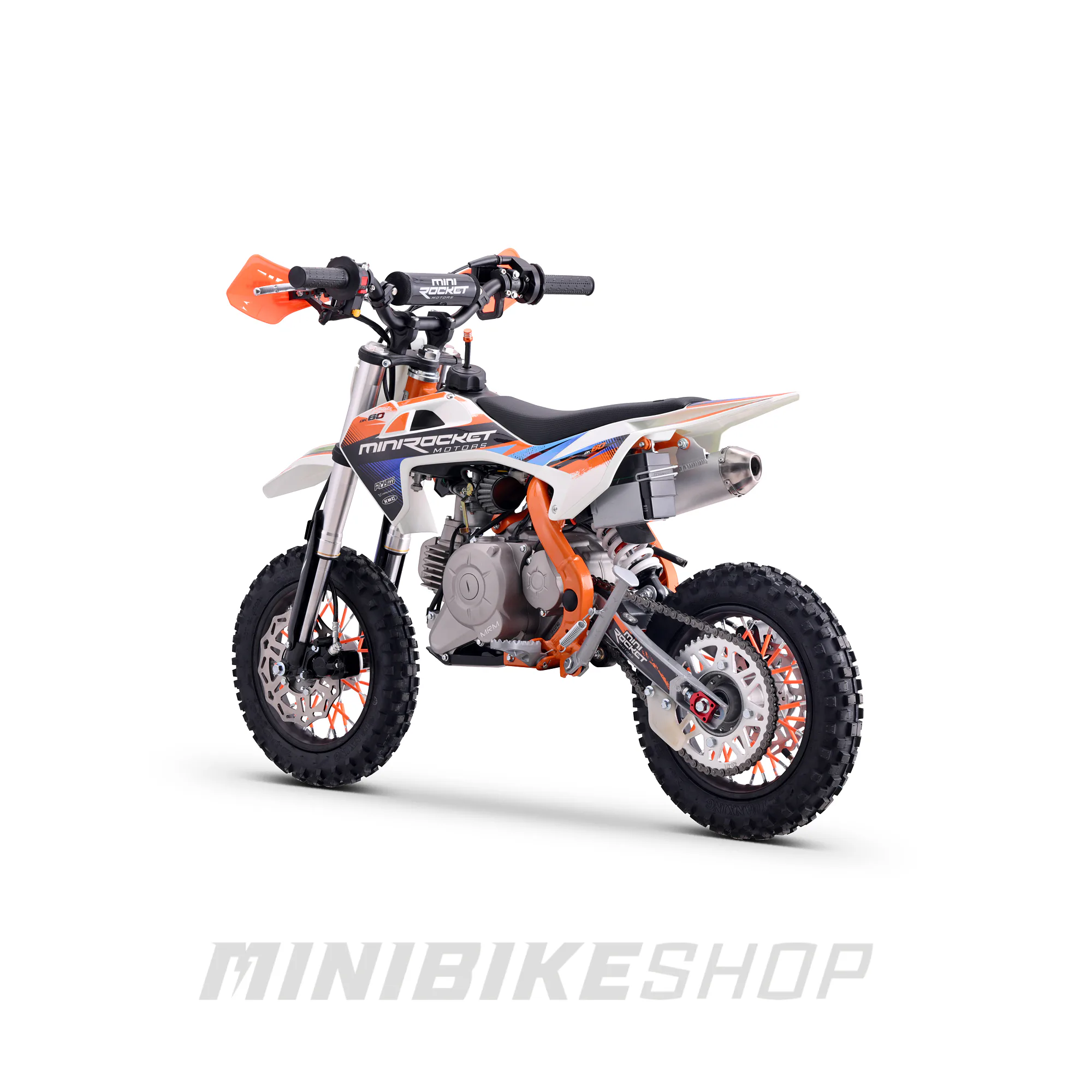 Motocicleta MiniRocket MiniPit DK60 110cm3  roti 10"/10" pornire Buton Portocaliu [3]