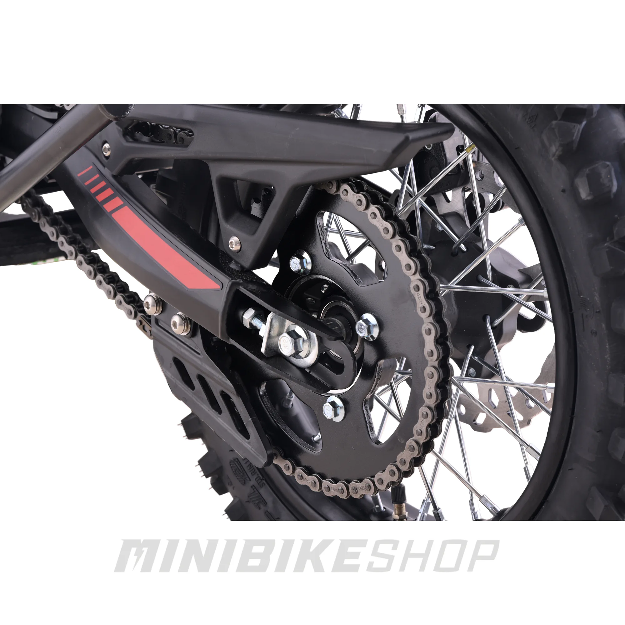 Motocicleta Surron DirtBike PitVolt 6000W 17"/14" 25 Ah Li-Ion,  Portocaliu [18]