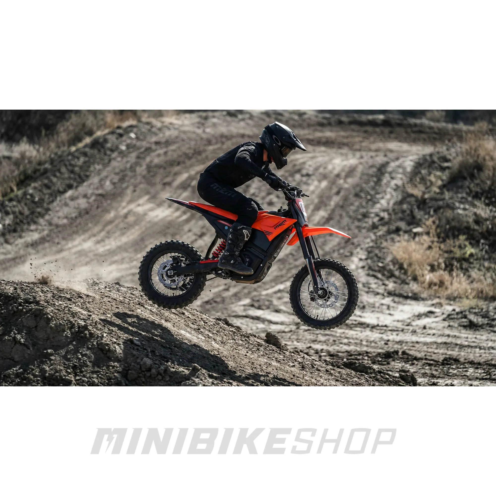 Motocicleta Surron DirtBike PitVolt 6000W 17"/14" 25 Ah Li-Ion,  Portocaliu [14]