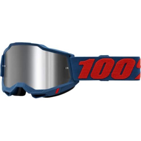 Ochelari Enduro - Ochelari, 100%, Accuri 2, Odeon Mirror | Silver Lentila Colorata