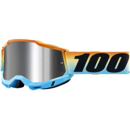 Ochelari Enduro - Ochelari, 100%, Accuri 2, Sunset Mirror | Silver Lentila Colorata